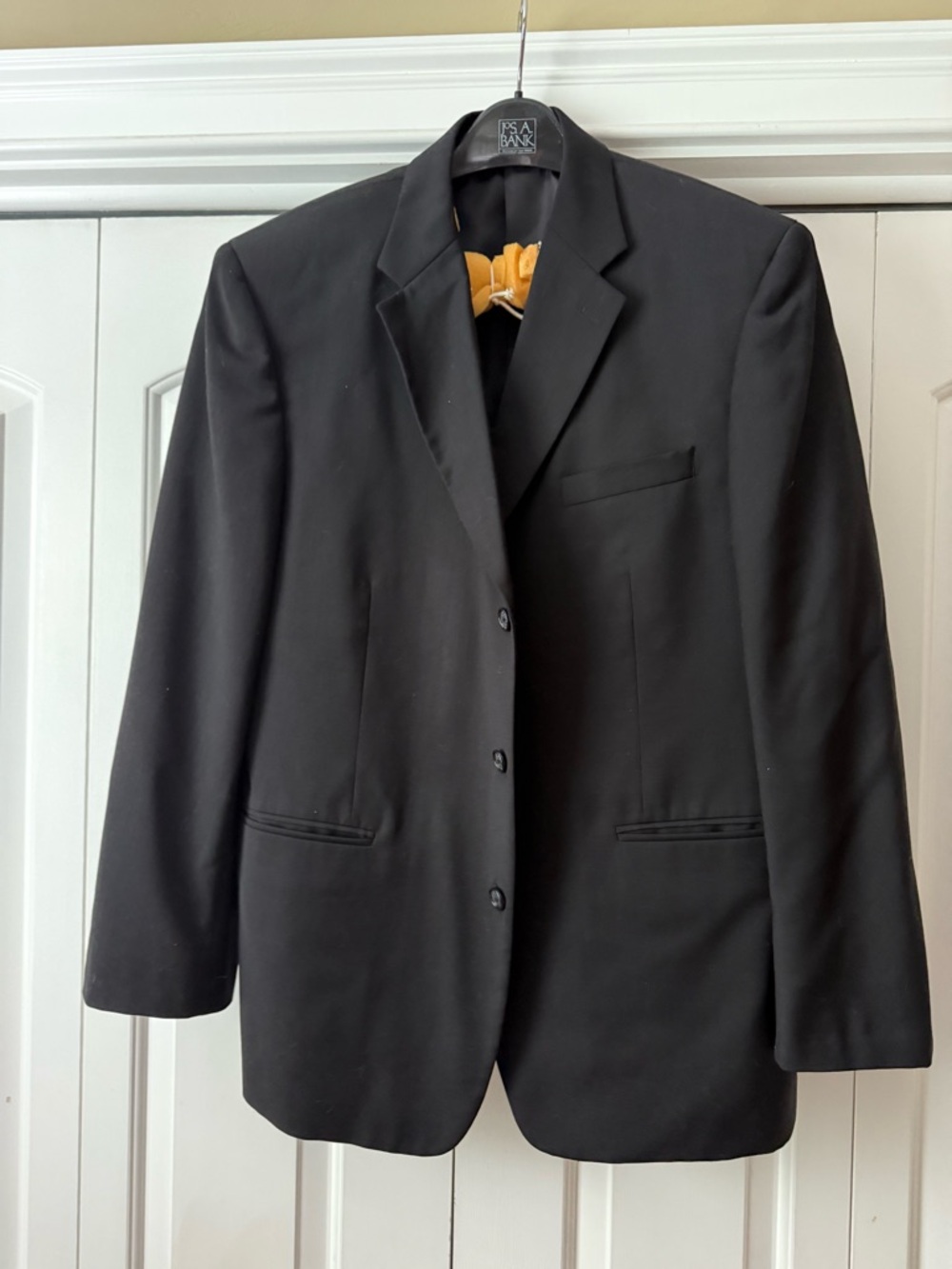 Men's Black Blazer Jacket - Classic Tailored Style
